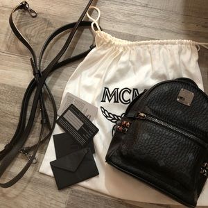 MCM mini backpack